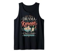 Drama Coreano Kdrama Subtítulos en inglés Korea Fan Camiseta sin Mangas