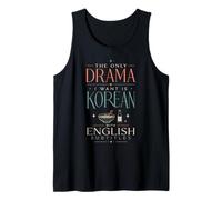 Drama Coreano Kdrama Subtítulos en inglés Ramen Camiseta sin Mangas