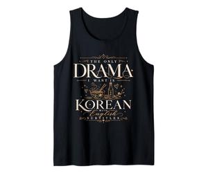 Drama Coreano Subtítulos en inglés Ramen Soju Fan Camiseta sin Mangas