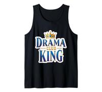 Drama King Club Funny Boys Teatro Grupo Teatro Clase Camiseta sin Mangas