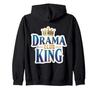 Drama King Club Funny Boys Teatro Grupo Teatro Clase Sudadera con Capucha
