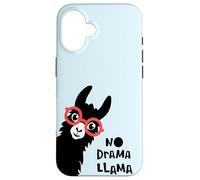 Drama Llama, Only You Can Prevent Drama, Cool Llama Quotes Carcasa para iPhone 16