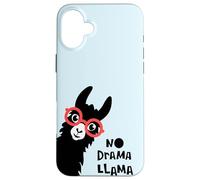 Drama Llama, Only You Can Prevent Drama, Cool Llama Quotes Carcasa para iPhone 16 Plus