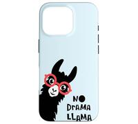 Drama Llama, Only You Can Prevent Drama, Cool Llama Quotes Carcasa para iPhone 16 Pro
