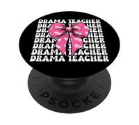 Drama Maestro Drama Enseñanza Teatro Máscara Drama Comedia PopSockets PopGrip Adhesivo