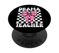 Drama Maestro Drama Enseñanza Teatro Máscara Drama Comedia PopSockets PopGrip Adhesivo
