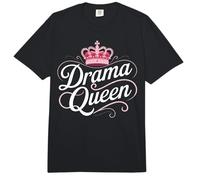 Drama Queen Reina Princesa Autoestima Mujeres Fuertes Comfort Colors Adult Heavyweight T-Shirt