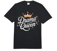 Drama Queen Reina Princesa Autoestima Mujeres Fuertes Comfort Colors Adult Heavyweight T-Shirt