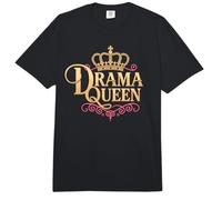Drama Queen Reina Princesa Autoestima Mujeres Fuertes Comfort Colors Adult Heavyweight T-Shirt