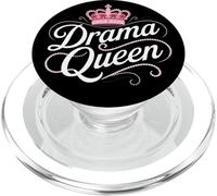 Drama Queen Reina Princesa Autoestima Mujeres Fuertes PopSockets PopGrip para MagSafe
