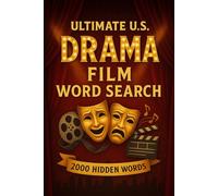 Drama Short Film Word Search Puzzle Book: 100 Word Finds, 2,000 Hidden Words & Answers: Word Seek Journey for Adults & Teens - Brain Training, ... Movies, TV, and Shorts Through Puzzles)