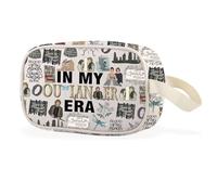 Drama Television Series - Bolsa de maquillaje transparente inspirada en la serie de televisión, Outlandera Cbag Eu, Multifuncional: