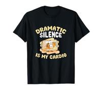 Dramático Silencio Es Mi Cardio Divertido K-Drama Fan Kdrama Lover Camiseta