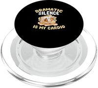 Dramático Silencio Es Mi Cardio Divertido K-Drama Fan Kdrama Lover PopSockets PopGrip para MagSafe
