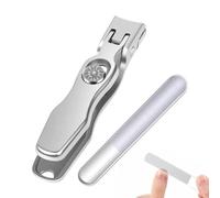 Dranng Cortaúñas para dedos de los pies, Cortaúñas | Cortauñas sin salpicaduras | Cortaúñas de acero inoxidable con de uñas, herramienta de manicura para mujeres, hombres y personas mayores