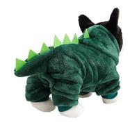 Dranng Ropa de Gato Dinosaurio | Ropa para Perros Sudaderas con Capucha para Gatos - Suave para Mascotas, Disfraz de Perro de Halloween, para Cachorros de Perros pequeños y medianos