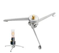 Dranng Soporte de luz para Acampar, Soporte Plegable para trípode de cámara, Soporte de Mesa de Escritorio para cámara, Tanque de Aluminio, luz de Camping, Soporte de trípode pequeño para Senderismo