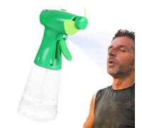 Dranng Ventilador Nebulizador De Agua Portátil Con Agua Pulverizada, Funciona Con Pilas | Humidificadores Ergonómicos Para Viajes, Playa Y Camping