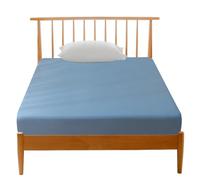 Drap Housse - Linge de Lit en Coton Doux Avec Élastique Tout AutoAjustur, ement Parfait et Respirant | Drap Confortable Pour Matelas, Sommier, Utilisation Quotidienne, Chambre, Nuit Paisible, Maison