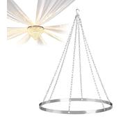 Drap Mount da soffitto - in Metallo 120x80 cm, appendiabiti regolabile, leggera, di supporto rinforzata, Design Robusto, Dispositivo, soluzione per riporre OG