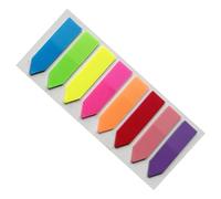 Drapeaux De Page, Marqueurs Onglets Adhésifs - Collants Marque-page 8 Couleurs Notes Autocollantes Transparentes Pour Annoter, Onglet Autocollant D'index Couleur Fluorescente