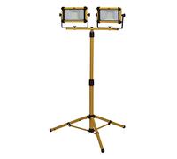 Draper 03215 230V SMD LED trípode luz de sitio, 2x50W, 11000 lúmenes