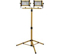 Draper 03215 230V SMD LED trípode luz de sitio, 2x50W, 11000 lúmenes