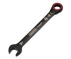 Draper 03889 Expert HI-TORQ - Llave combinada de carraca métrica, 16 mm, color negro