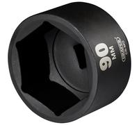 Draper 08507 Alta Torsión Impacto Enchufe 2.5cm Cuadrado Dr. 90mm-08507
