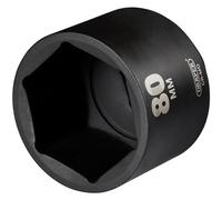 Draper 08525 Alta Torsión Impacto Profundo Enchufe, 2.5cm Cuadrado Dr. 80mm