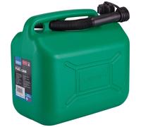 Draper 09055 Bidón De Combustible De Plástico HDPE, 10L, Verde - 09055