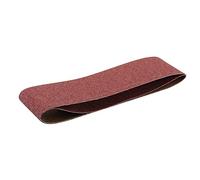 Draper 09410 - Cinta de lija de tela, 150 x 1220 mm, grano 40 (paquete de 2), color rojo, talla única