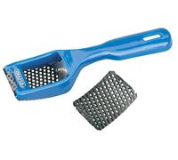 Draper 13855 - Escofina (tamaño: 65x40mm) | Herramienta de mano robusta para moldear madera plástico y metales blandos con hoja reemplazable de alto contenido de carbono