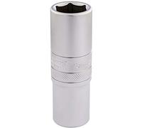 Draper 16650 1/2" Square Drive Hi-Torq 6 Point Deep Socket, azul, tamaño de 18 mm