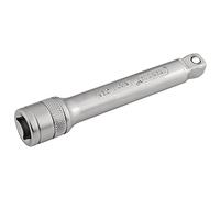 Draper 16762 Barra de extensión oscilante cromada satinada de 1/2 pulgada de largo, 125 mm de largo