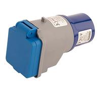 Draper 17574 230 V 16 A a 13 A Moldeado Adaptador -, Multicolor