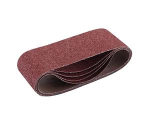 Draper 2 09247 - Cinta de lijado de tela, 100 x 610 mm, grano 40 (paquete de 5), color rojo, talla única