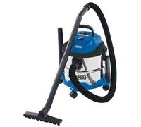 Draper 20514 15L Aspirador Mojado y Seco Con Acero Inoxidable Tanque (1250W)