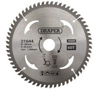 Draper 21644 Lámina De Sierra Circular Del TCT para Laminado Y Madera,
