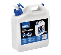 Draper 23246 Contenedor de Agua con Grifo, 9,5 L, Azul