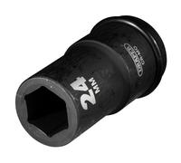 Draper 24Mm 3/4"D Socket De Impacto Profundo 6 Puntos Métrico Hi-TORQ 71883