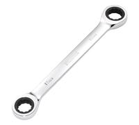 Draper 27740 HI-TORQ - Llave de carraca doble métrica, 17 x 19 mm