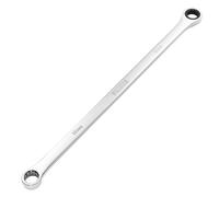 Draper 27771 HI-TORQ - Llave de carraca métrica extra larga de doble anillo, 15 mm