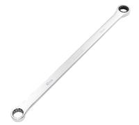 Draper 27776 HI-TORQ - Llave de carraca métrica extra larga de doble anillo, 18 mm