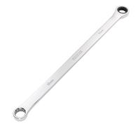 Draper 27777 HI-TORQ - Llave de carraca métrica extra larga de doble anillo, 19 mm