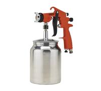 Draper 28354 - Pistola de Pintura con succión de Aire, 1 l, 1,8 mm