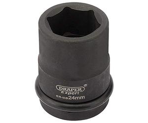 Draper 28694 - Juego de vasos para llaves (tamaño: 24mm)