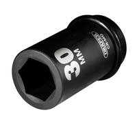 Draper 30Mm 1" Dr Enchufe De Impacto Profundo Hexagonal Simple Hi-Torq