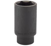 Draper 32mm Profundo Toma de Impacto 1.3cm Dr 6 Punto Hex Acero Al Cromo Vanadio