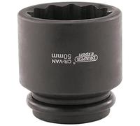 Draper 33319 Hub Nut Socket Impacto, 50 mm, 3/4 de pulgada